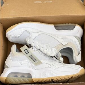 White and Tan Jordan MA2